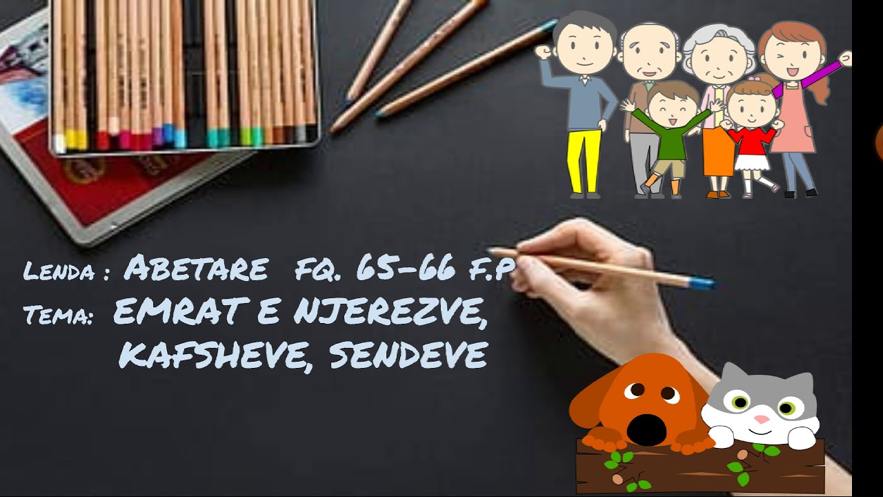 EMRAT E NJEREZVE, KAFSHEVE, SENDEVE