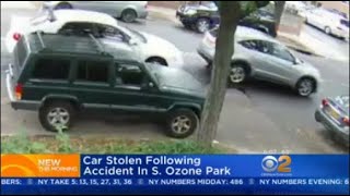 Police: Car Stolen After Accident In Queens
