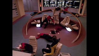 Star Trek TNG - How Data protects the Enterprise - S04E14 Clues