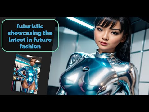 [ Ai Look Book ] futuristic showcasing the latest in future fashion