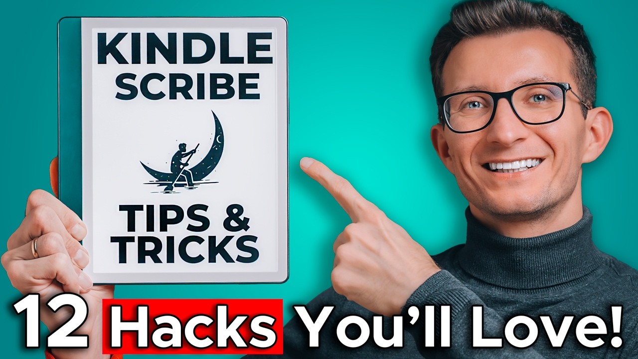 Tips For Scribes Top 12 Tips & Tricks for Your Kindle Scribe! - YouTube