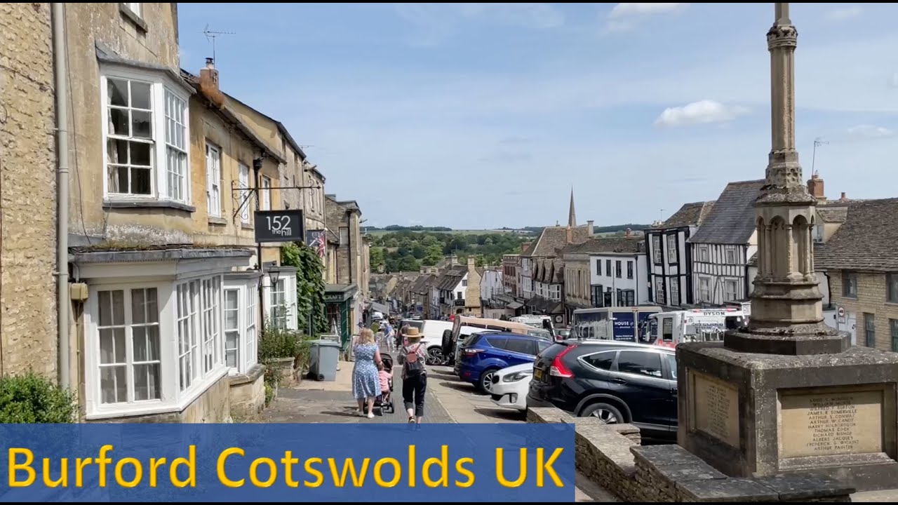 🇬🇧 Medieval Burford, Beautiful Cotswolds, England, UK