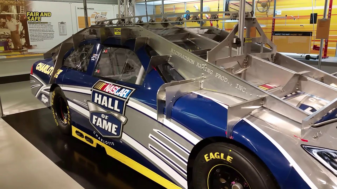 Nascar Regulation Stock Car Template Check Body Lines at Nascar Hall of