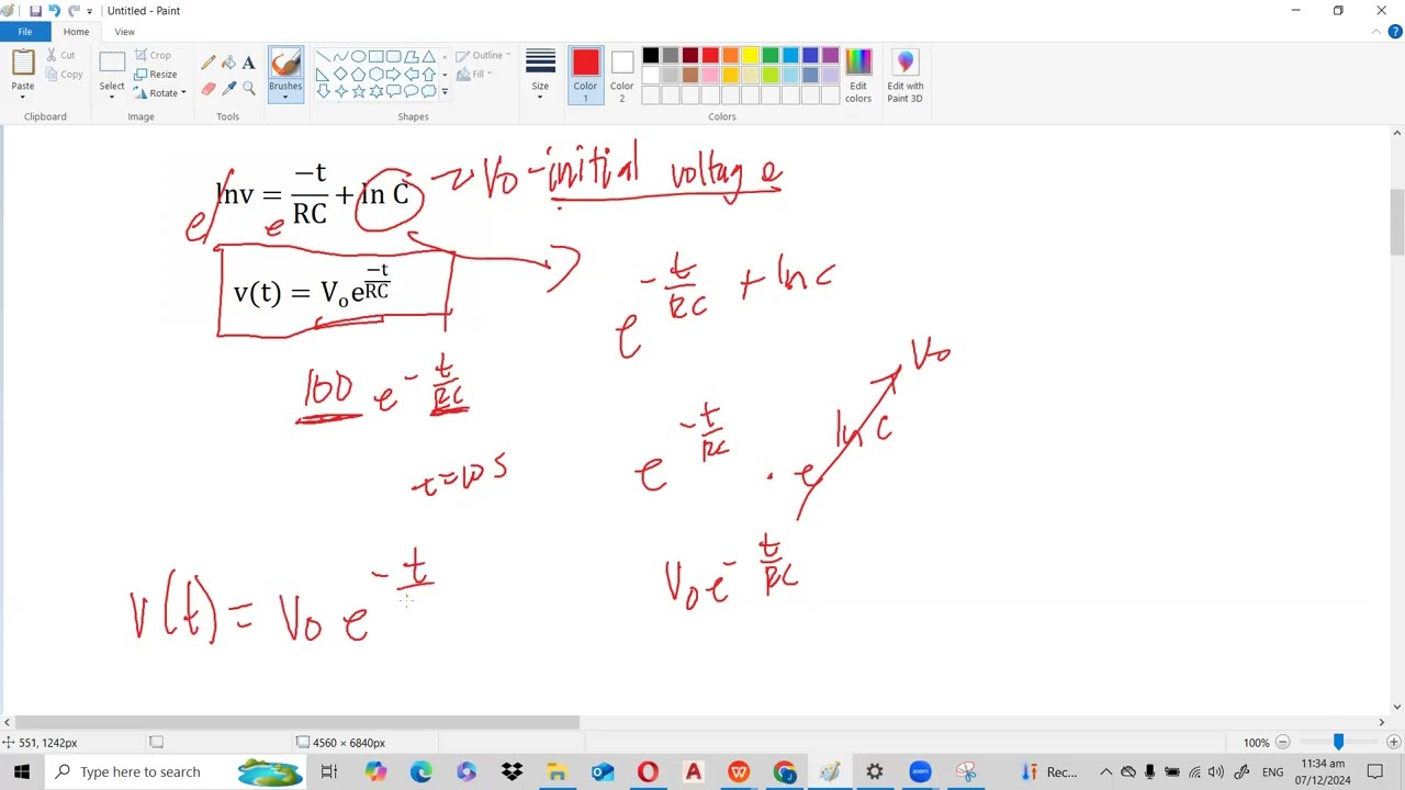 Source Free RC and RL Circuit