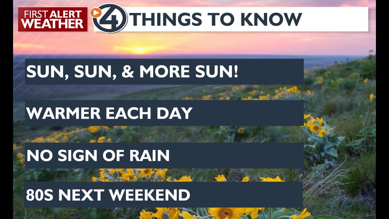 70s to 80s with a sunny week ahead - YouTube
