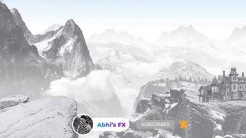 MATTE PAINTING SHOWREEL || SNOW MOUNTAIN || Abhi