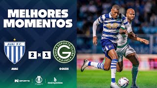 AVAÍ 2 X 1 GOIÁS | MELHORES MOMENTOS | 25ª RODADA BRASILEIRÃO SÉRIE B