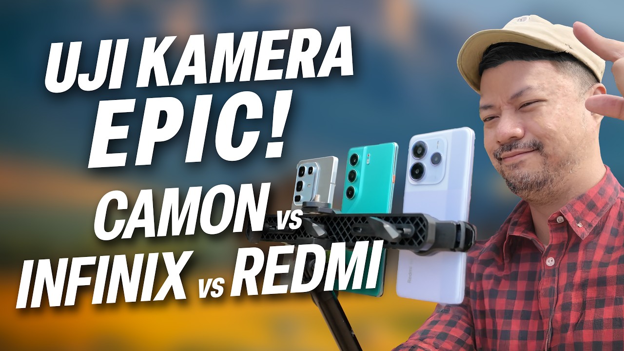 ALL OUT! CAMON 40 vs Infinix Note 50 Pro vs Redmi Note 14 5G... BATTLE EPiC 2 JUTAAN di 32 Kategori