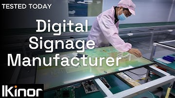 Floor Standing Digital Signage Manufacturer | OEM/ODM Factory Tour