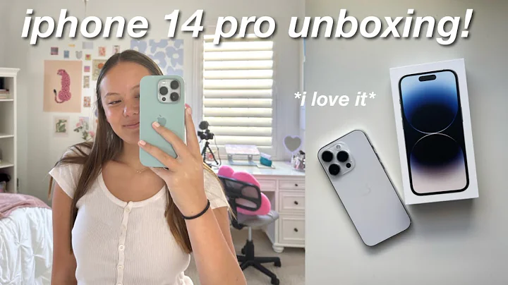 unboxing the iphone 14 pro!