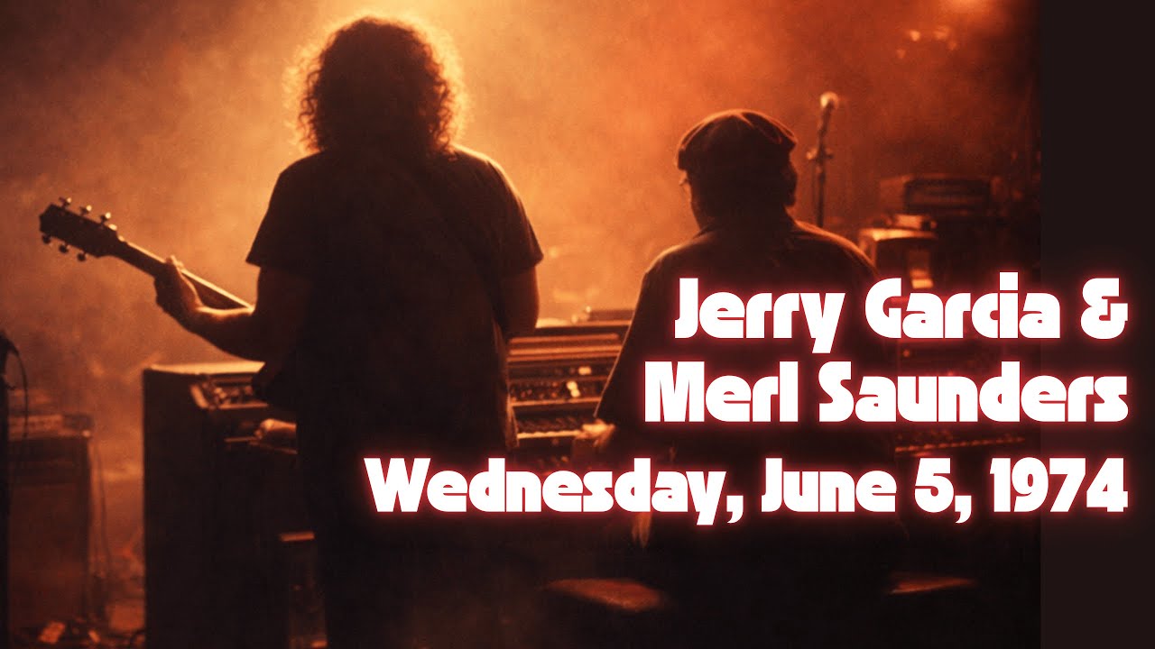 Jerry Garcia & Merl Saunders – Live at Lion’s Share 6/5/74 Fireplace Log