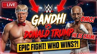 The Most Unhinged WWE Match Ever Simulated... (Drump vs Gandhu) 💀 LIVE