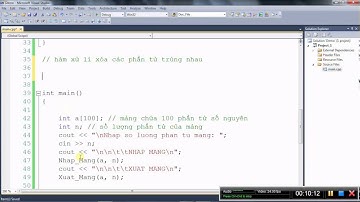 [Lập trình C/C++] Xóa các phần tử trùng trong mảng số nguyên