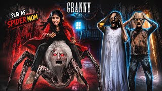 PLAY AS SPIDER MOM IN GRANNY NEW UPDATE 😱!! screenshot 2