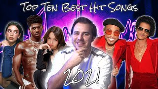 The Top Ten Best Hit Songs of 2021