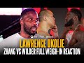 Zhilei Zhang vs Deontay Wilder FULL weigh-in reaction with Lawrence Okolie & Moses Itauma 🍿💥