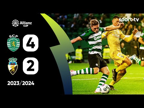 Sporting Lisbon SC Farense Goals And Highlights