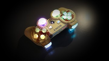 Custom PS3 Controller "GoW rainbow" by CKS-Design [FULL HD]