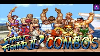Combos Street Fighter 2 Champion Edition HD 60 fps All charcters. Combos sf2 2022