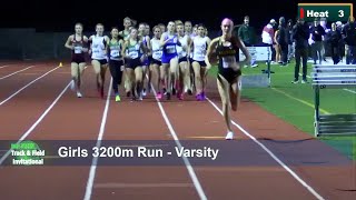 2023 TF  Don Green Distance  3200 Meters (Girls, Varsity Heat 3)