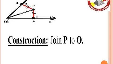 Class 9 Math(Session 3,Chapter 12,Line Bisectors and Angle Bisectors, Theorem 12.1.4,12.1.5 &12.1.6)