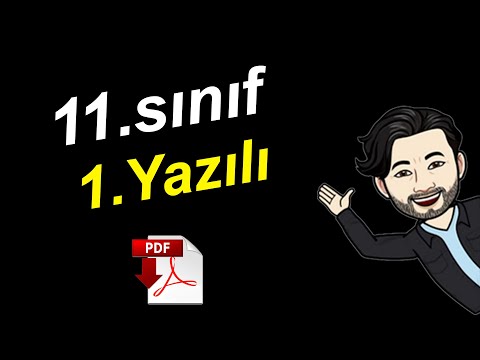 11.Sınıf 1.Dönem 1.Yazılı 🌎 11.sınıf coğrafya