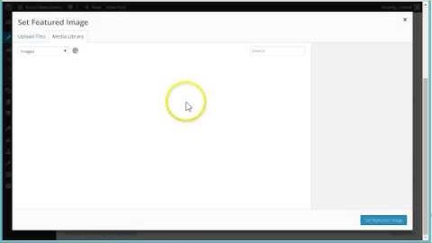 How to set a featured image in WordPress