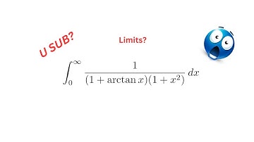 Evaluating ∫ 1 / ((1 + x²)(1 + arctan(x))) dx from 0 to ∞ | Step-by-Step Solution