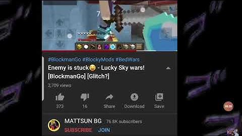 Blockman go bedwars|iron ingot only challenge  MATTSUN