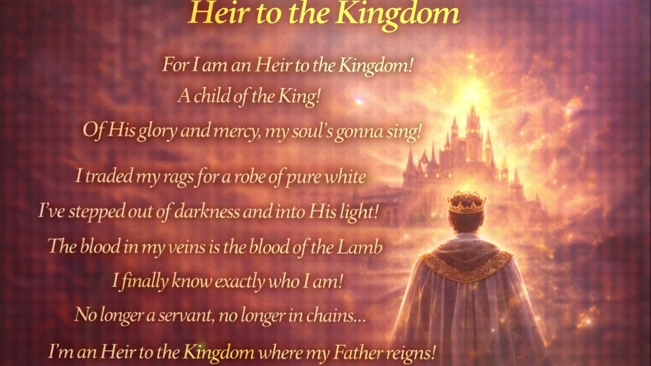 HEIR TO THE KINGDOM: A Powerful Worship Song About Your Identity in Christ 🕊️👑✨
