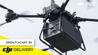 DOPRAVA ZBOŽÍ DRONEM - DJI DELIVERY - DJI FLYCART 30