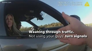 DPS director allegedly drove 90+ mph on I-17, weaved through traffic without turn signal