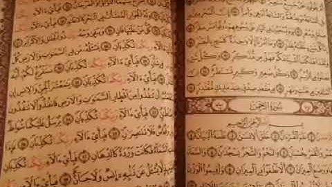 سورة الرحمان من الاية 1 الى الاية 15