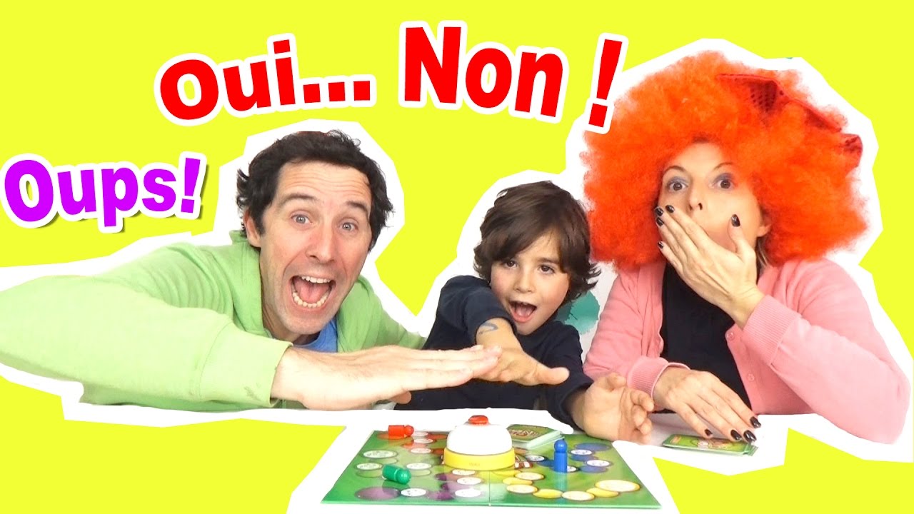 JEU - NI OUI NI NON - On joue en Famille, qui gagnera la partie