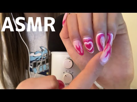 【ASMR】ごめん。雑談しながら“また”爪を擦ります‼️ タッピングも… 💅🏻