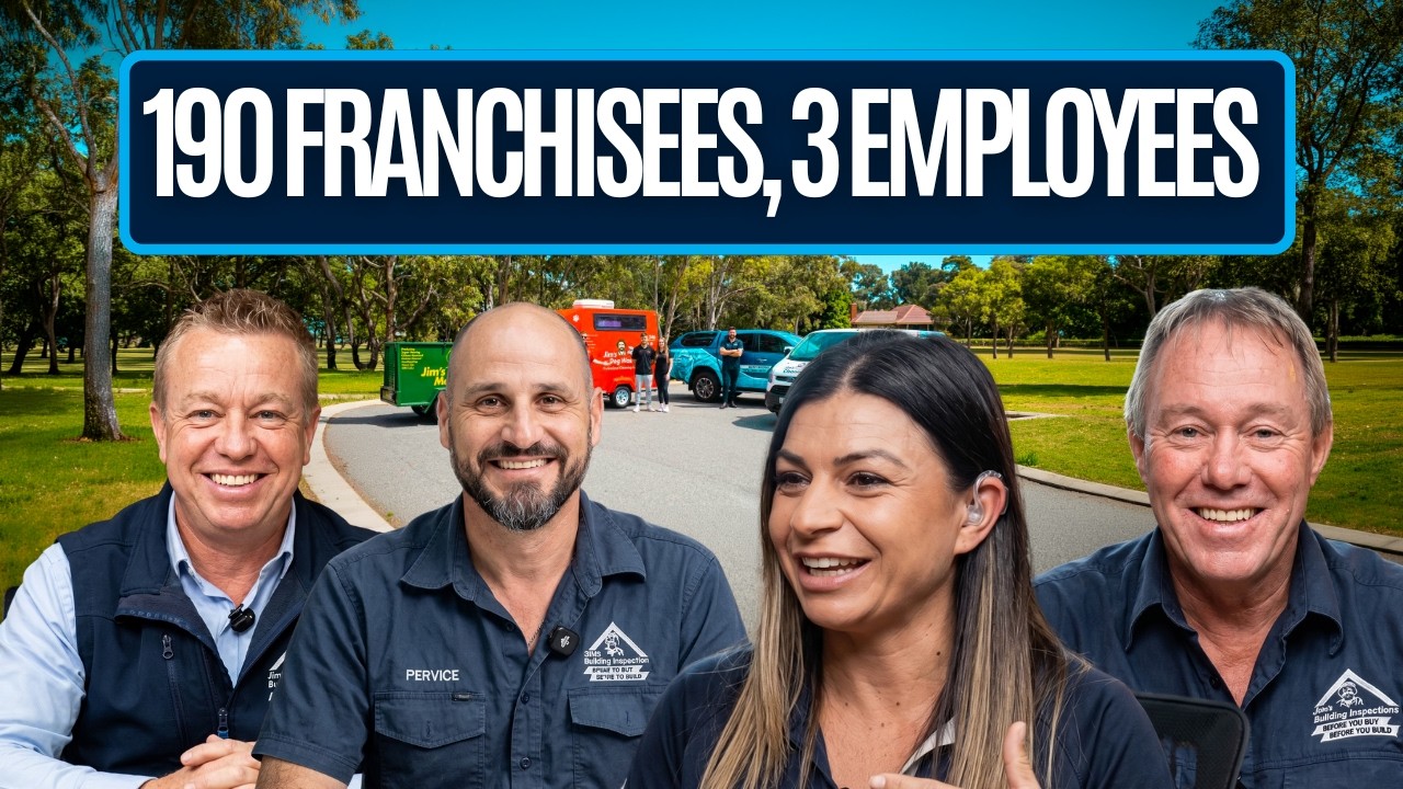 190 Franchisees, 3 Employees – How Jim's Building Inspections Actually Works