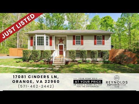 17081 Cinders Lane, Orange, VA home video tour