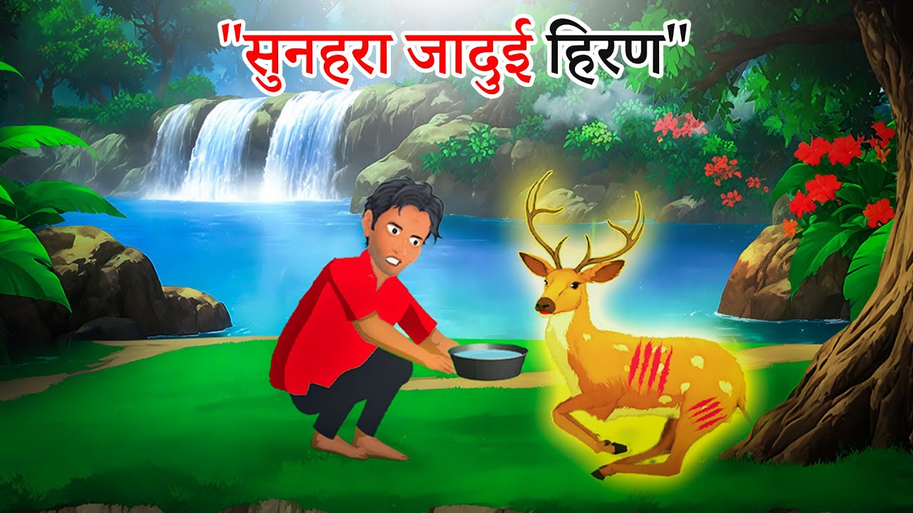 सुनहरा जादुई हिरण | | Hindi kahaniya | Cartoon story | Hindi Moral Stories | Hindi story