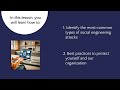 SAMPLE - CIS Controls - Lesson 1 - Recognize Social Engineering Attacks
