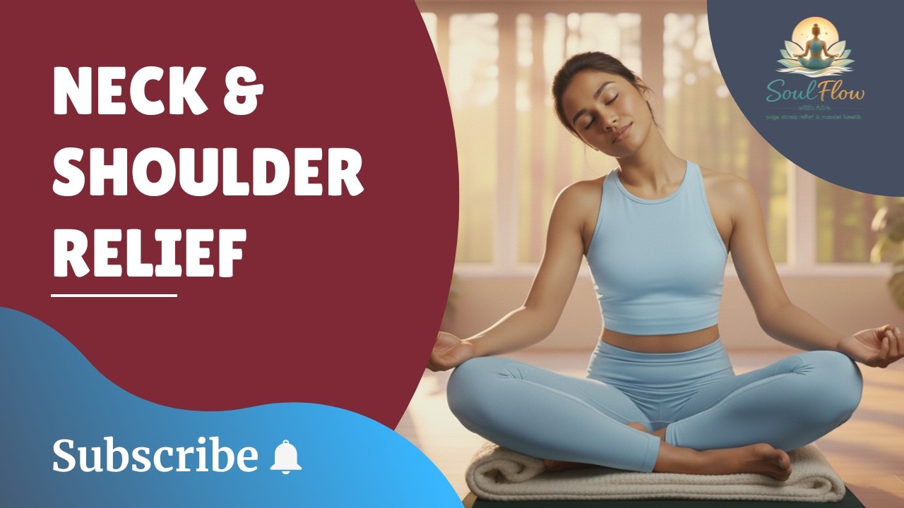 Day 2:  Belly Breathing & Shoulder Rolls , Gentle Stress Relief Yoga(Dirgha Pranayama)
