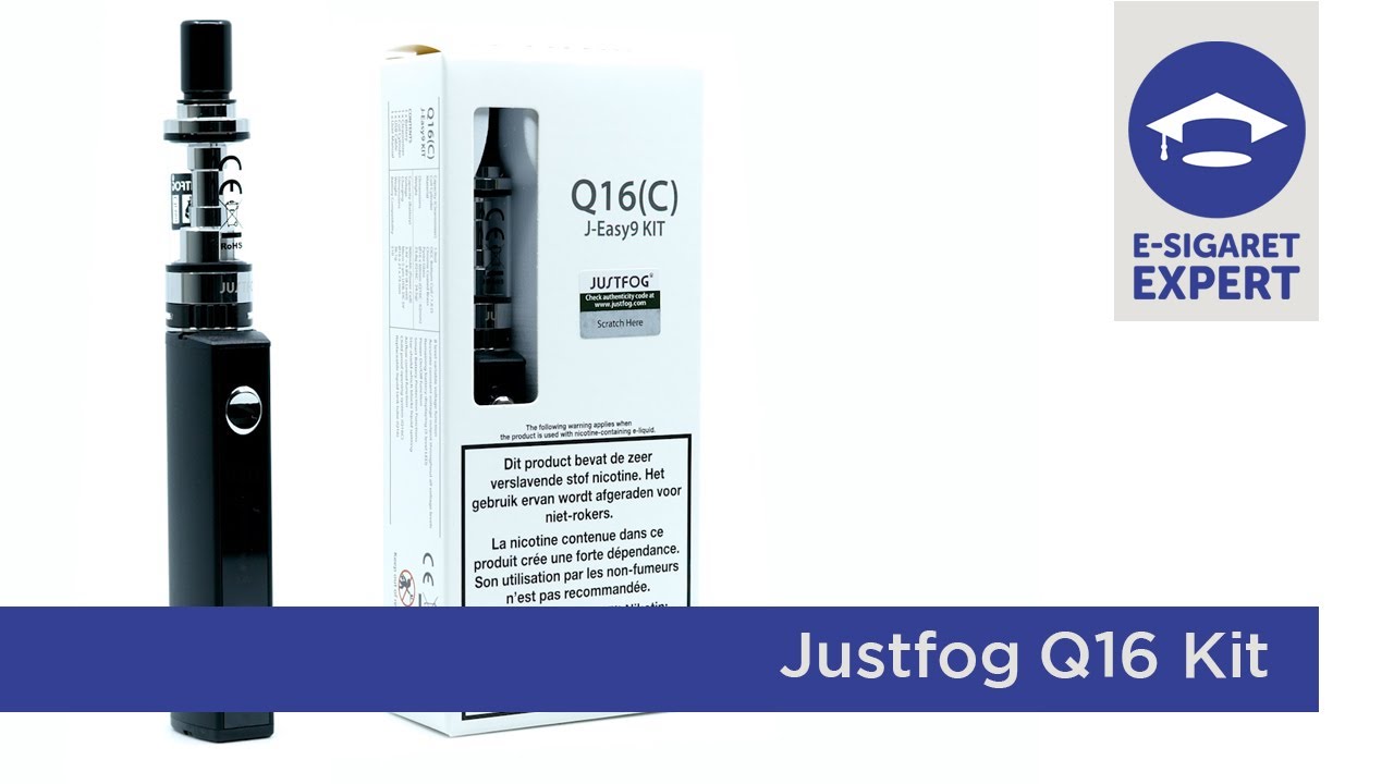 elfbar nachfüll pod läuft aus E-cigarette Justfog Q16 Pro - Version compacte main image 1