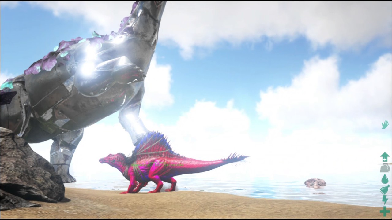 ARK With Mods: Bladetooth vs Bionic Titanosaur