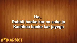 Fikar Not Lyrics- Chhichhore(2019) | Sushant | Shradha Kapoor |