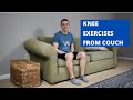 Knee Exercises Sitting on the Couch