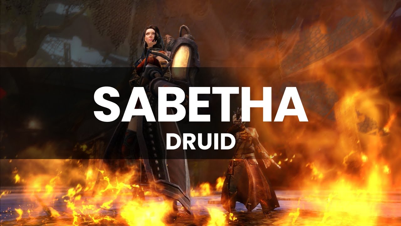 Sabetha | Druid solo kite-heal PoV