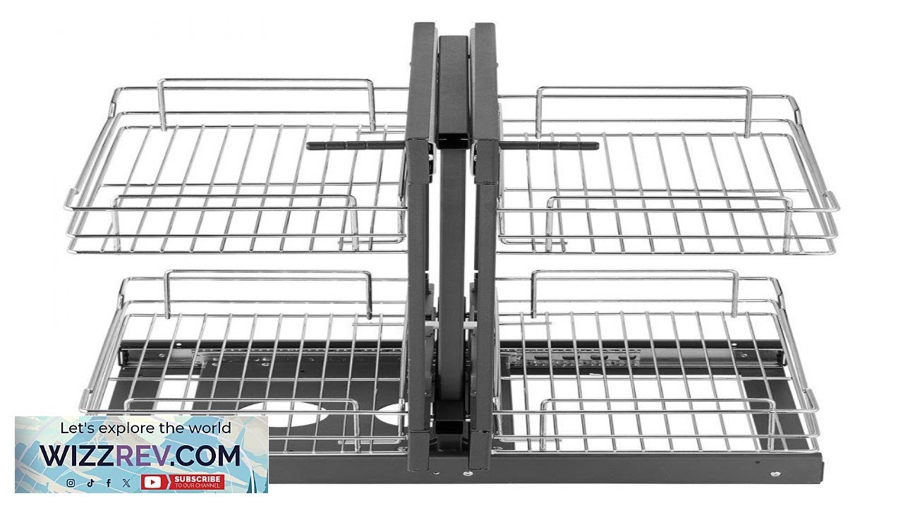 VEVOR Blind Corner Cabinet Pull Out Organizer  4 Shelf