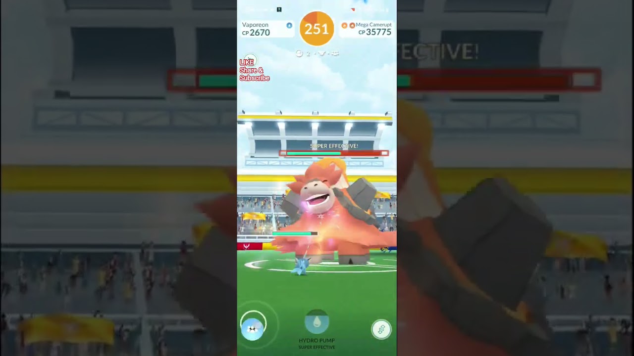 Mega Camerupt Duo - Mega Raid - easy Duo