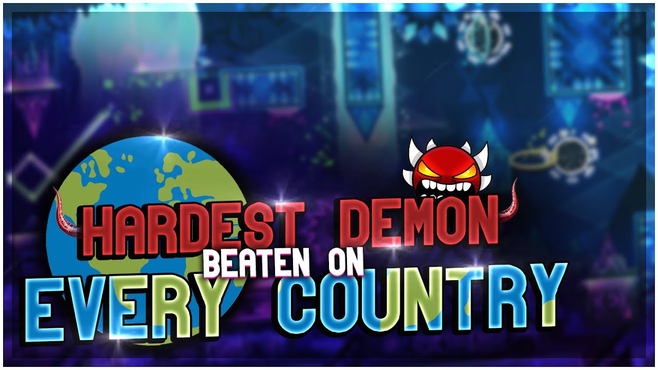 [Geometry Dash] 국가별 하디스트 모음 (October 2024)