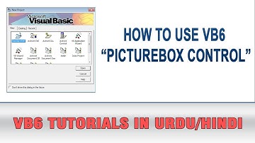 VB6 Tutorial In Urdu - VB6 PictureBox Control