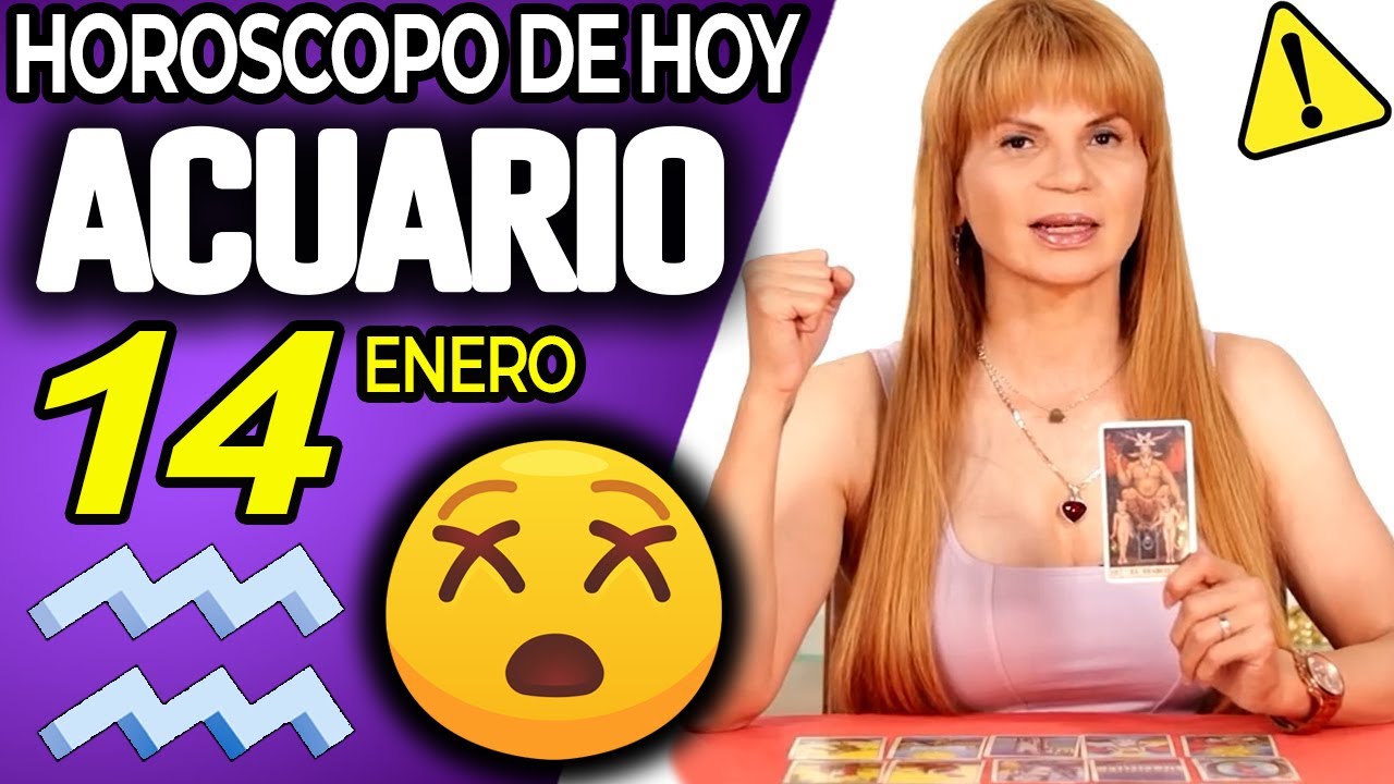 ACUARIO ♒❌𝐀𝐋𝐆𝐎 𝐀𝐂𝐀𝐁𝐀 𝐌𝐀𝐋💔 Horóscopo De Hoy 14 De Enero 2026 | Mhoni Vidente